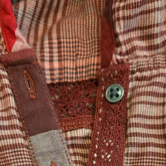 EC PRANA ANJO HOODED TOP ORGANIC COTTON SZ. M - Picture 6 of 7